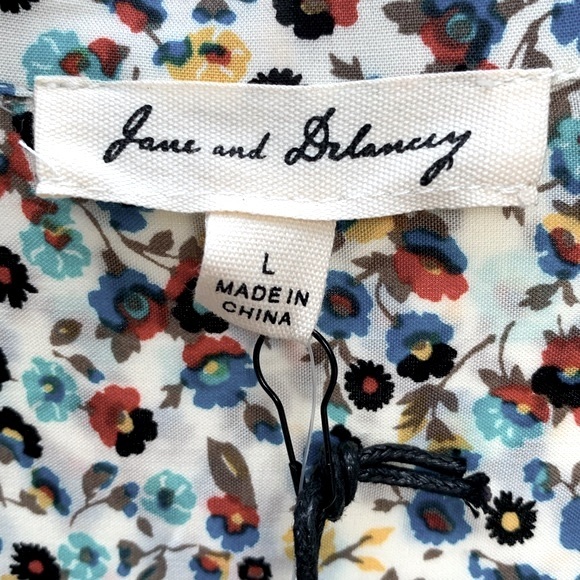 Jane and Delancey Tops - NWT Super cute Jane and Delancey High Low Button Up/Down!